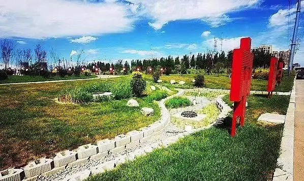 四平市紫氣大路沿線海綿城市建設示范項目榮獲中國“全域海綿”項目典范